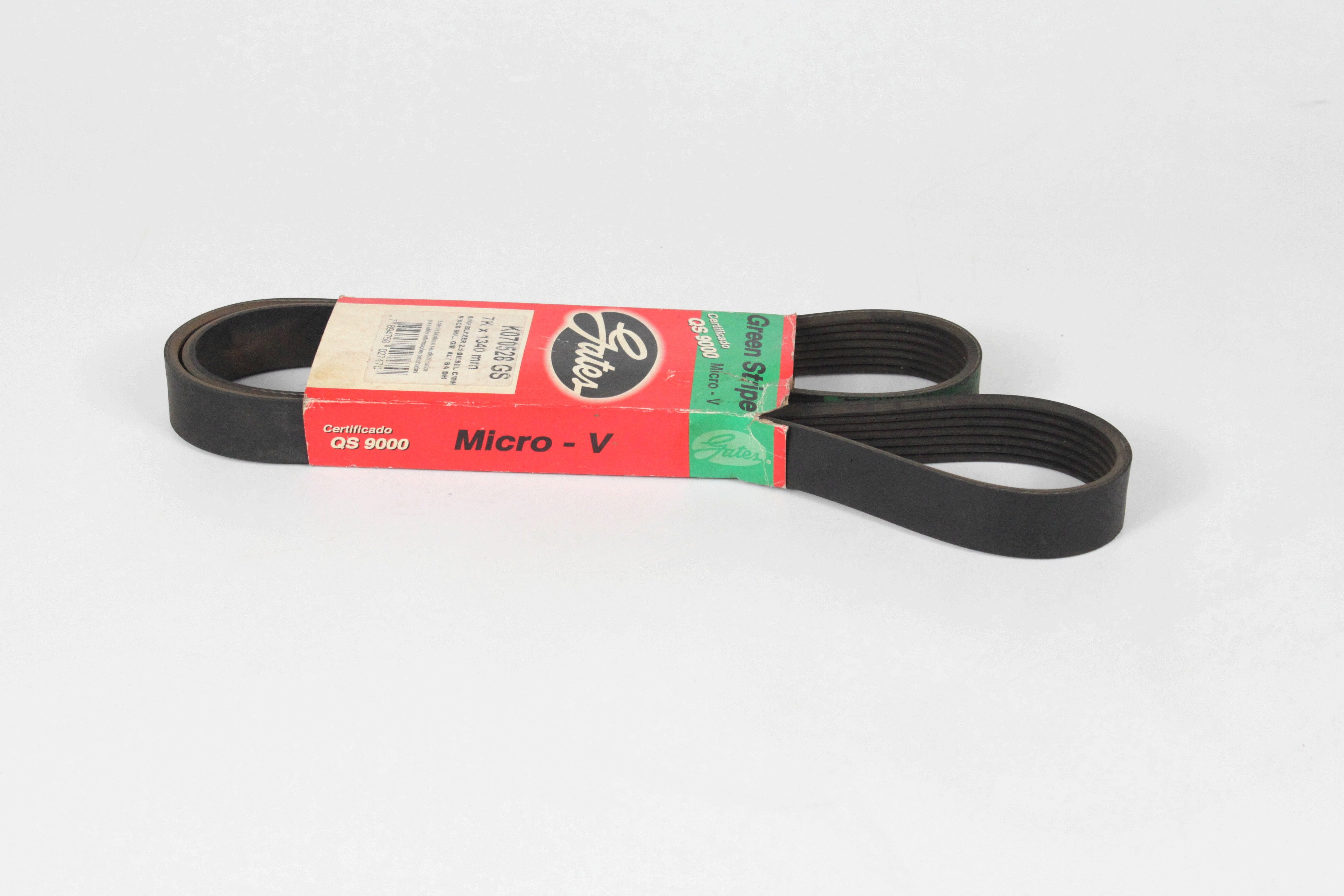 CORREIA ALTERNADOR C/ DIRECAO HIDRAULICA S/ AR MICRO V CHEVROLET S10 BLAZER 2.5 1996/ DIESEL GIR.ALT.BA.DH