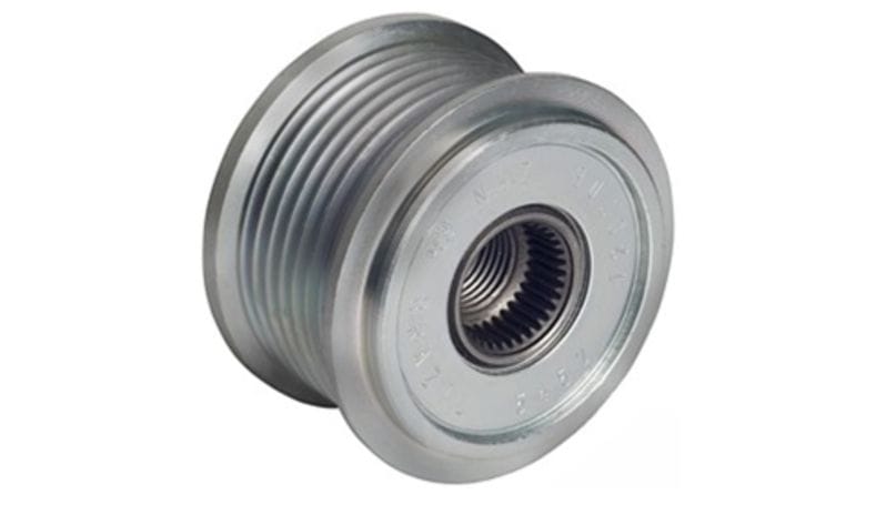 POLIA RODA LIVRE ALTERNADOR HILUX 2001 A 2005 (C/ ROLAMENTO INA)