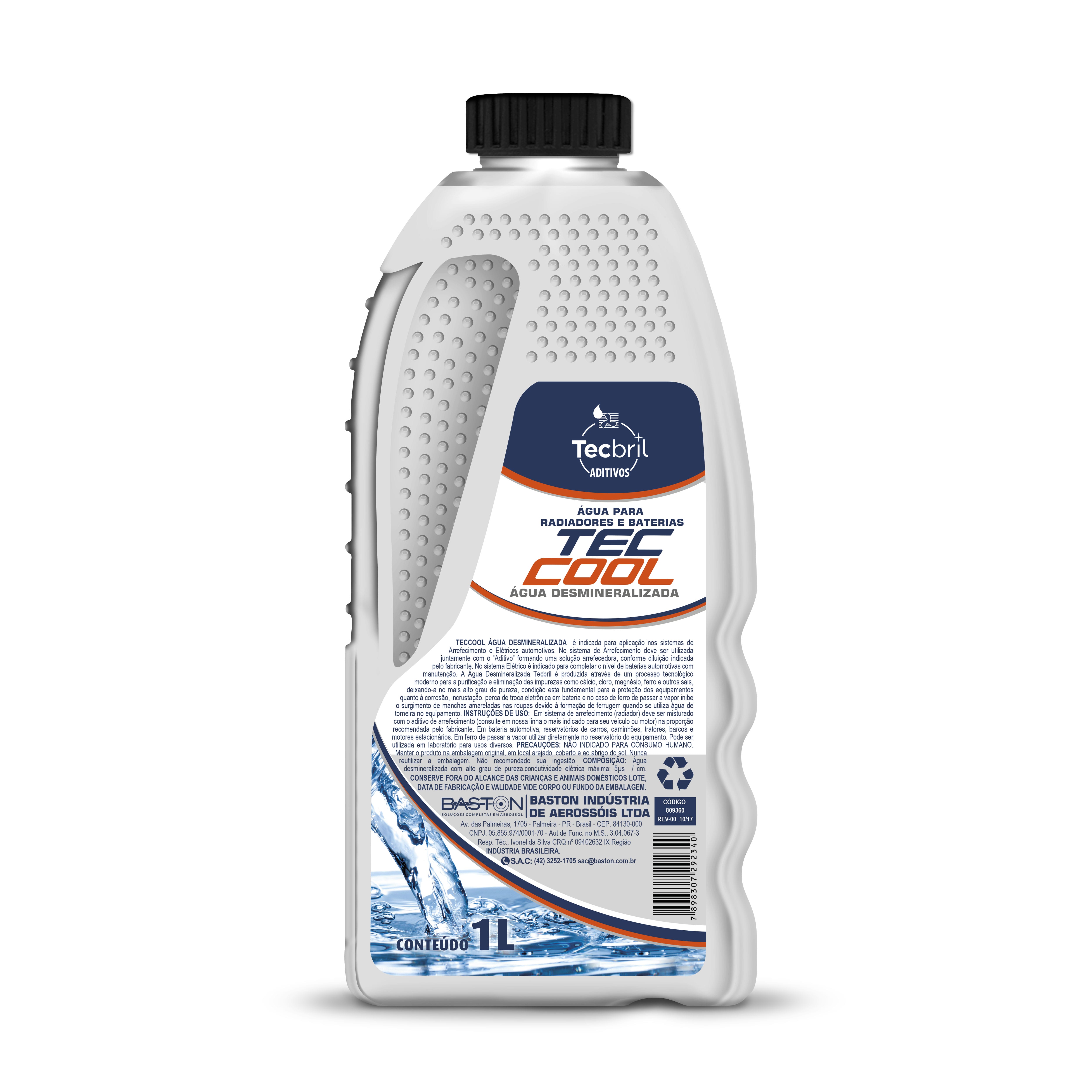 AGUA DESMINERALIZADA P/ RADIADOR (1L)