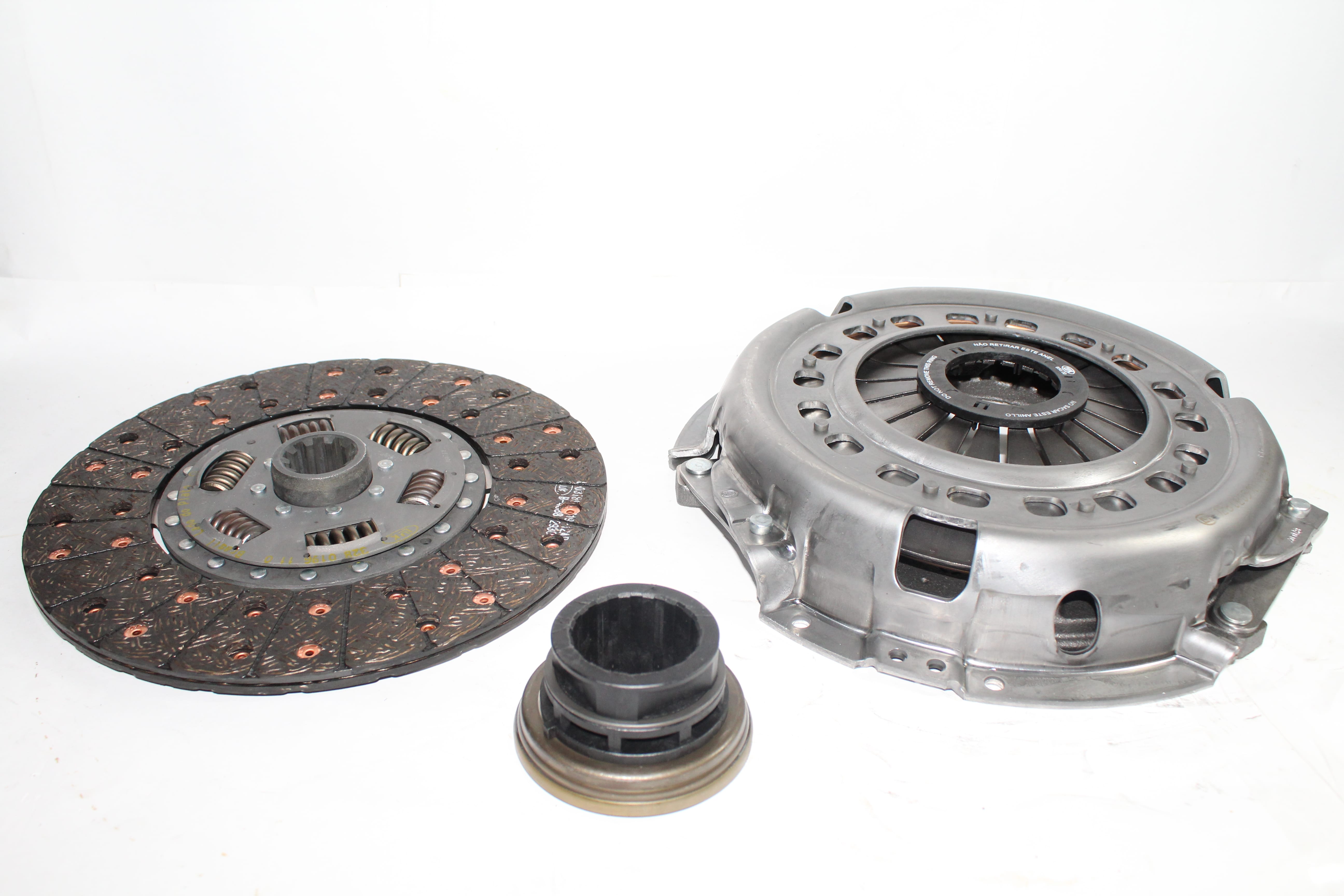 KIT EMBREAGEM COM ROLAMENTO F1000 F4000 ATE 1992 MWM 11"