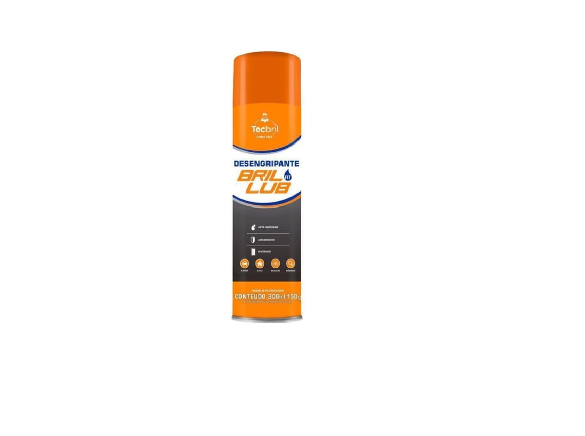DESENGRIPANTE BRIL LUB FIT NOVO 300ML