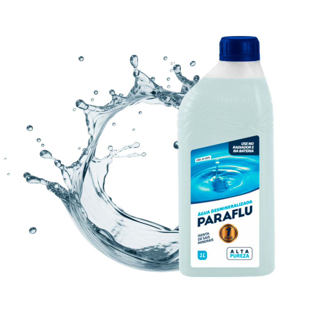 AGUA DESMINERALIZADA P/RADIADOR (1L)
